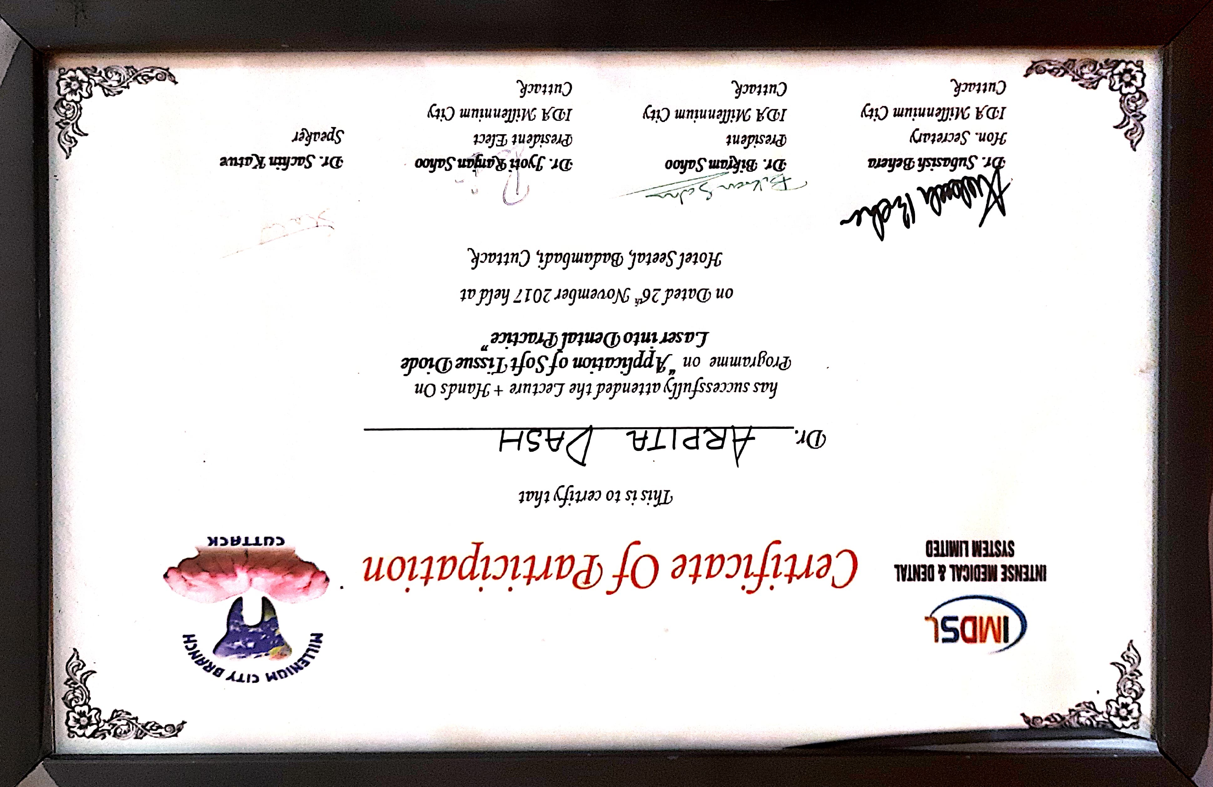 Certificate 3